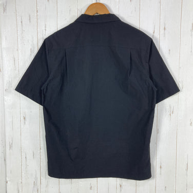 【Men's M ブラック系】 The North Face ( ザ・ノースフェイス ) ショートスリーブ オープン カラー シャツ S/S Open Collar Shirt 入手困難 直営店別注 エクスクルーシブモデル ポリエステル ウェア トップス インナー