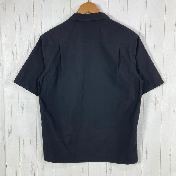 【Men's M ブラック系】 The North Face ( ザ・ノースフェイス ) ショートスリーブ オープン カラー シャツ S/S Open Collar Shirt 入手困難 直営店別注 エクスクルーシブモデル ポリエステル ウェア トップス インナー