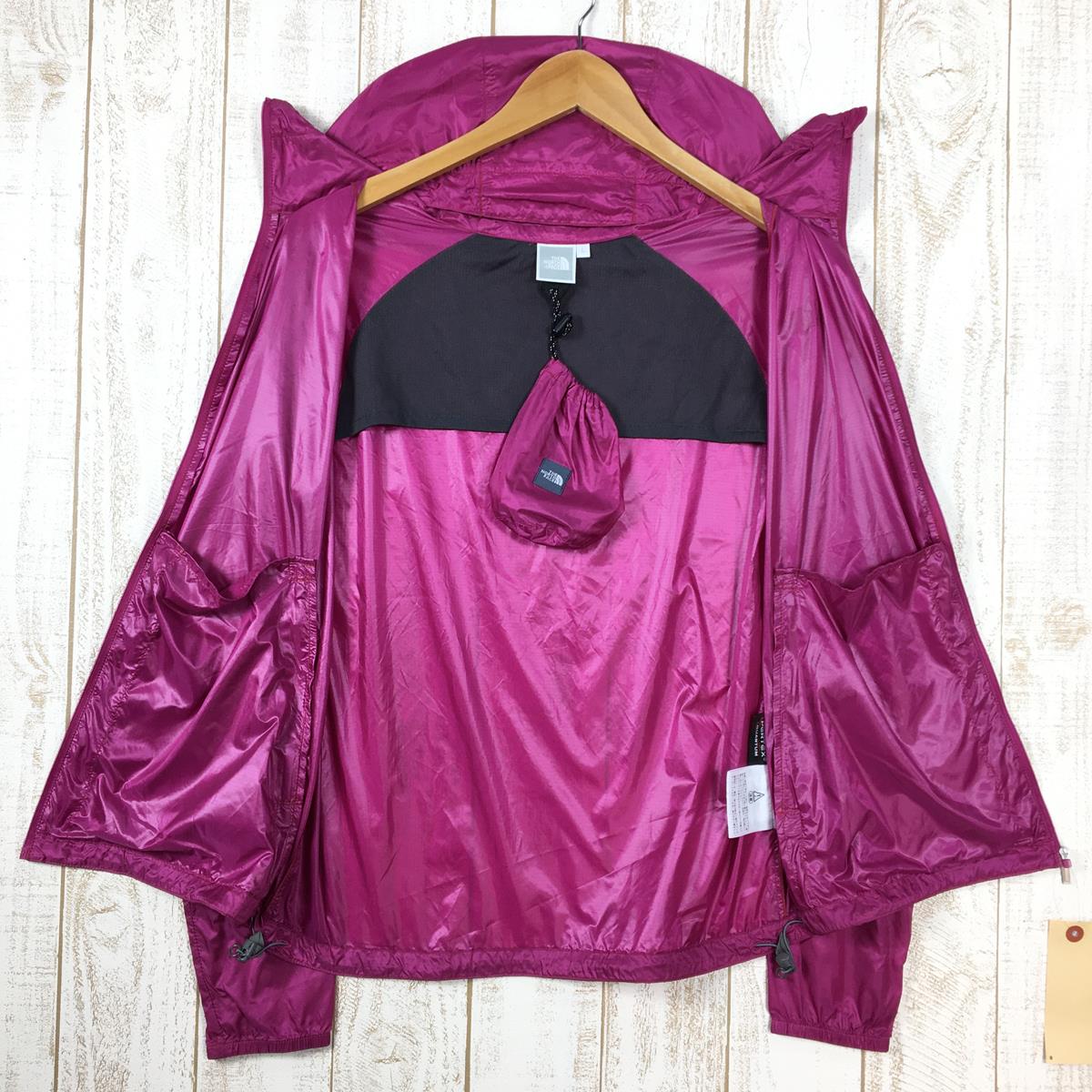 【Women's L パープル系】 The North Face ( ザ・ノースフェイス ) スペシャル コンパクト ジャケット Sp Compact Jacket ウィンドシェル フーディ Pertexquantum撥水 NPW11813 Asian Women's