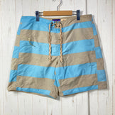【Men's 35 ブルー系】 2015 Patagonia ( パタゴニア ) ミニマリスト ウェーブフェアラー ボードショーツ 19 Minimalist Wavefarer Board Shorts 19 AISS ナイロン ウェア ボトムス ショーツ ショー