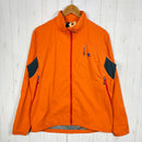 【Men's L オレンジ系】 Finetrack ( ファイントラック ) フロウラップ ジャケット Flow Wrap Jacket タンジェリン ナイロン ウェア トップス アウター ジャケット ソフトシェル z00055221 タンジェリン ソフトシェル ア-1