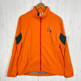 【Men's L オレンジ系】 Finetrack ( ファイントラック ) フロウラップ ジャケット Flow Wrap Jacket タンジェリン ナイロン ウェア トップス アウター ジャケット ソフトシェル z00055221 タンジェリン ソフトシェル ア