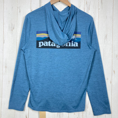 【Men's S ネイビー系】 2024 Patagonia ( パタゴニア ) キャプリーン クール デイリー グラフィック フーディ Capilene Cool Daily Graphic Hoody BLUX ポリエステル ウェア トップス インナー シャツ