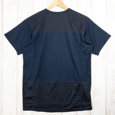 【Men's M ネイビー系】 Haglofs ( ホグロフス ) ハイブリッド ティー ショートスリーブ Hybrid T SS ポリエステル 930714 Men's 化繊 ショートスリーブTシャツ クルーネック インナー シャツ トップス ウェア - 【公式】2ndGEAR（セカンドギア）Webショップ【登山用品・アウトドア用品専門 買取販売店】