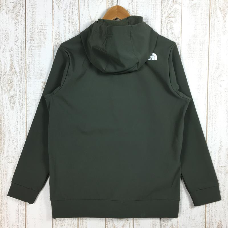 【Men's M グリーン系】 The North Face ( ザ・ノースフェイス ) エイペックス サーマル フーディ Apex Thermal Hoodie ソフトシェル フリース ジャケット NP72071 Asian Men's  ソフトシェル アウター