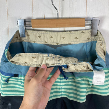 【Men's 33 ブルー系】 2020 Patagonia ( パタゴニア ) ウェーブフェアラー ボードショーツ 19インチ Wavefarer Board Shorts 19in. FTPI ナイロン ウェア ボトムス ショーツ ショートパンツ  z00059