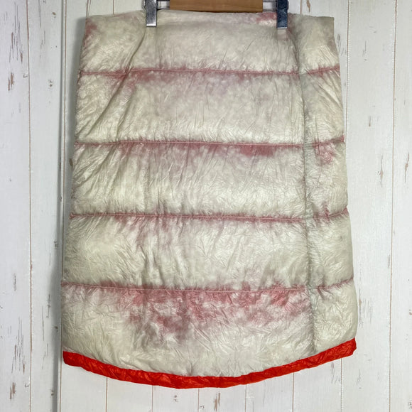 【Unisex OneSize ホワイト系】 Nanga ( ナンガ ) エレファント フット スリーピング バッグ 100 Elephant Foot Sleeping Bag 100 プラチナ / オレンジ さかいや コラボ ダウン スリーピングシステム 寝袋 ダウンシュラフ