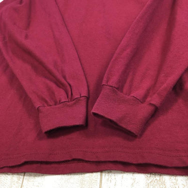 【Men's M レッド系】Last Chance ( ラストチャンス ) ロングスリーブ バックプリント Tシャツ オリジナル 入手困難 International Men's コットン ロングスリーブTシャツ クルーネック インナー シャツ トップス ウェア - 【公式】2ndGEAR（セカンドギア）Webショップ【登山用品・アウトドア用品専門 買取販売店】