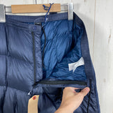 【Men's L ネイビー系】 Montbell ( モンベル ) ライトアルパイン ダウンパンツ Men's Light Alpine Down Pants Men's ネイビー DKNV 800フィルパワー EXダウン ダウン ウェア ボトムス ロングパンツ ダ