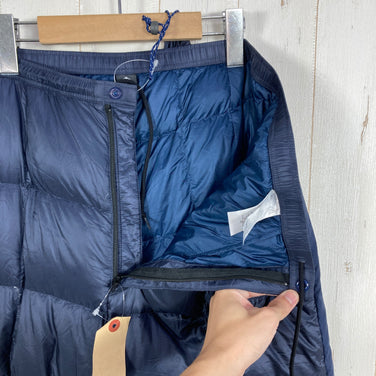 【Men's L ネイビー系】 Montbell ( モンベル ) ライトアルパイン ダウンパンツ Men's Light Alpine Down Pants Men's ネイビー DKNV 800フィルパワー EXダウン ダウン ウェア ボトムス ロングパンツ ダ