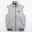 【Men's S グレー系】 Patagonia ( パタゴニア ) インサレーテッド ベター セーター ベスト Insulated Better Sweater Vest STH 生産終了モデル 入手困難 ニット調フリース ポリエステル ウェア トップス ベスト-1