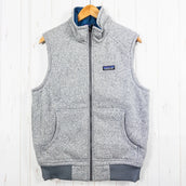 【Men's S グレー系】 Patagonia ( パタゴニア ) インサレーテッド ベター セーター ベスト Insulated Better Sweater Vest STH 生産終了モデル 入手困難 ニット調フリース ポリエステル ウェア トップス ベスト