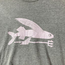 【Men's S グレー系】 2015 Patagonia ( パタゴニア ) フライング フィッシュ コットン / ポリー ティーシャツ Flying Fish Cotton / Poly T-Shirt FGE オーガニックコットン ウェア トップス インナー-3