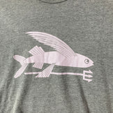 【Men's S グレー系】 2015 Patagonia ( パタゴニア ) フライング フィッシュ コットン / ポリー ティーシャツ Flying Fish Cotton / Poly T-Shirt FGE オーガニックコットン ウェア トップス インナー