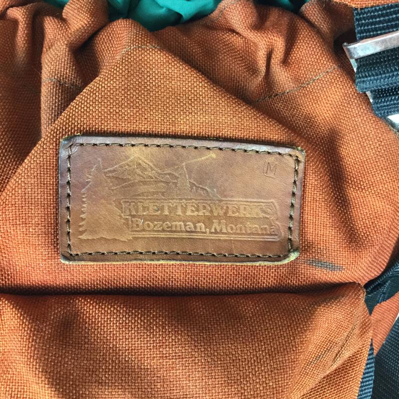 【M オレンジ系】 Kletterwerks ( クレッターワークス ) オリジナル ブリッジャー Bridger バックパック ビンテージ 生産終了モデル Rust 容量【55L～79L】 バックパック バッグ ストレージ