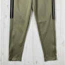 【Men's M ベージュ系】 Adidas ( アディダス ) エアロレディ セレノ スリムテーパードカット 3ストライプパンツ AEROREADY Sereno Slim Tapered Cut 3-Stripes Pants オービットグリーン ポリエステル-3