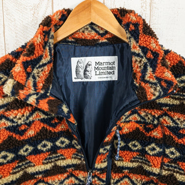 【Men's L オレンジ系】 Marmot ( マーモット ) ネイティブ ジャガード フリース ジャケット Native Jacquard Fleece Jacket ポリエステル ウェア トップス アウター ジャケット フリース z00050318 フリース - 【公式】2ndGEAR（セカンドギア）Webショップ【登山用品・アウトドア用品専門 買取販売店】