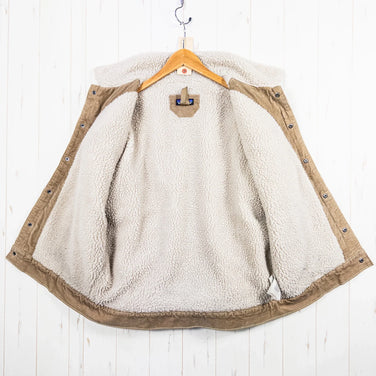 男式 M 米色 2020 Patagonia 绒毛衬里卡车司机夹克 (MJVK) - 停产款，难以找到 - 灯芯绒和有机棉上衣