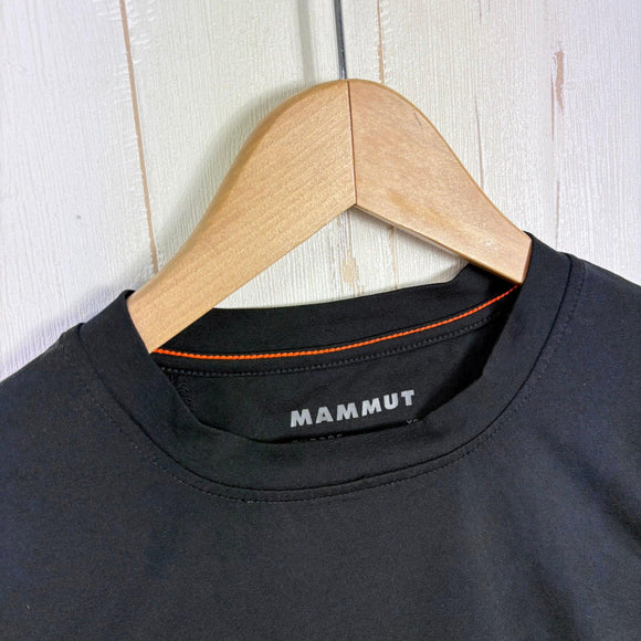 【Men's XS ブラック系】 Mammut ( マムート ) QD ロゴ プリント ロングスリーブ Tシャツ アジアンフィット QD Logo Print Longsleeve T-shirts AF 速乾 UPF50+ 抗菌防臭 ポリエステル ウェア トップス