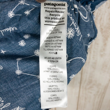 【Women's S ネイビー系】 Patagonia ( パタゴニア ) ライトウェイト パタロハ シャツ Lightweight Pataloha Shirt セルロース 52593 International Women's HETL ショートスリーブシャツ イ - 【公式】2ndGEAR（セカンドギア）Webショップ【登山用品・アウトドア用品専門 買取販売店】
