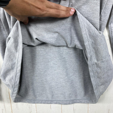 [Unisex M Gray] Bring Drycottony Long Sleeve T-Shirt - Polyester Wear Tops Inner Shirt Long Sleeve T-Shirt Crew Neck Synthetic Fiber z0