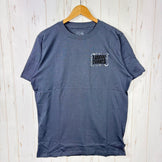 【Men's L Navy Series】 Mountain Hardwear Happy Trails Short Sleeve OM6911 053 z00056039 053 Synthetic Short Sleeve T-shirt