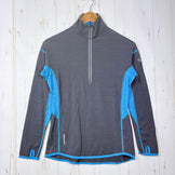 【Women's S グレー系】 Icebreaker ( アイスブレーカー ) GT 200 ライトウェイト メリノ ロングスリーブ ティー GT 200 Light Weight Merino Longsleeve Tee メリノウール ウェア トップス インナー