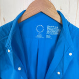 【Men's M ブルー系】 Yamatomichi ( 山と道 ) ユーエル ショートスリーブ シャツ UL Short Sleeve Shirt 超軽量｜UPF30+｜耐久撥水 ポリエステル ウェア トップス インナー シャツ ショートスリーブシャツ 化繊 z