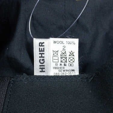 【Unisex 2 ネイビー系】 Higher（ハイヤー） ブリティッシュ ウール ツイード ベレー British Wool Tweed Beret ウール Asian Unisex ヘッドウェア ウェア小物 ウェア - 【公式】2ndGEAR（セカンドギア）Webショップ【登山用品・アウトドア用品専門 買取販売店】