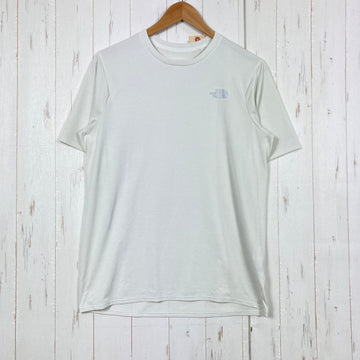 【Men's M アイボリー系】 The North Face ( ザ・ノースフェイス ) ショートスリーブ GTD メランジ クルー S/S GTD Melange Crew 吸汗速乾 抗菌防臭 静電ケア ポリエステル ウェア トップス インナー シャツ ショートス