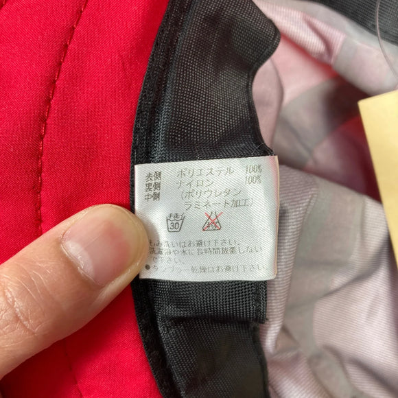 【OneSize レッド系】 Lbreath ( エルブレス ) ウォータープルーフ バケットハット ポリエステル ウェア ウェア小物 ヘッドウェア ハット z00057571  ハット ヘッドウェア ウェア小物 ウェア
