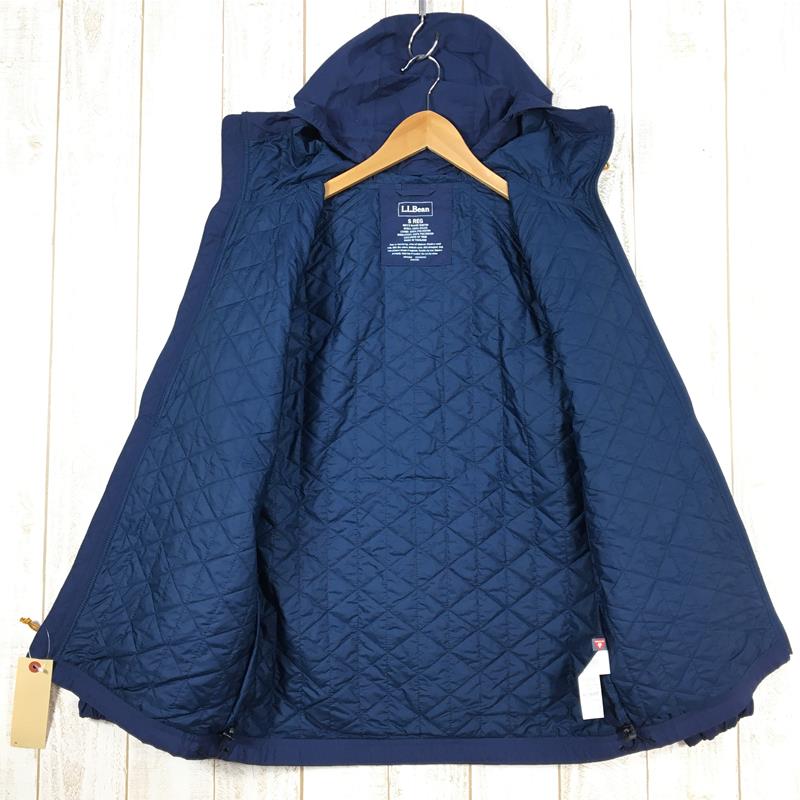 [男款 S 海军蓝] Llbean Mountain 经典保暖夹克 Primaloft 保暖连帽衫 508750 国际