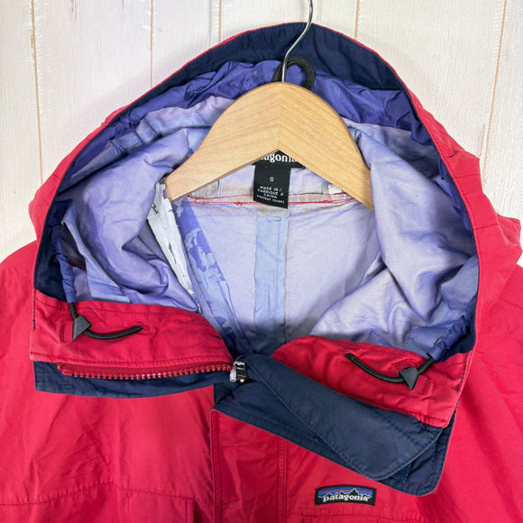 【Men's S レッド系】 1997 Patagonia ( パタゴニア ) トリオレット ジャケット TRIOLET JACKETS Burnt Chili / Classic Navy ナイロン ウェア トップス アウター ジャケット ハードシェル z000