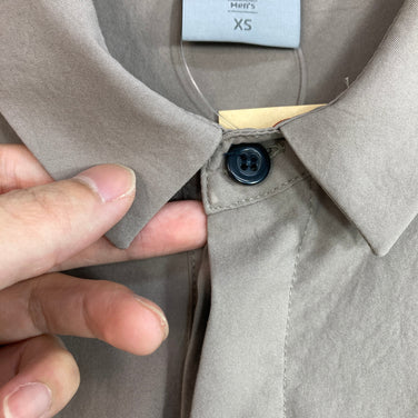【Men's XS ベージュ系】 Houdini ( フーディニ ) コスモシャツ Cosmo Shirt ポリエステル ウェア トップス インナー シャツ ショートスリーブシャツ 化繊 z00060333  化繊 ショートスリーブシャツ インナー シャツ トップス