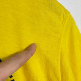 【Unisex L イエロー系】 1980s Adventure Unlimited（アドベンチャー アンリミテッド） スキーツーリング コットンティー 企業ユニフォーム系 入手困難 ビンテージ コットン ウェア トップス インナー シャツ ショートスリーブTシャツ