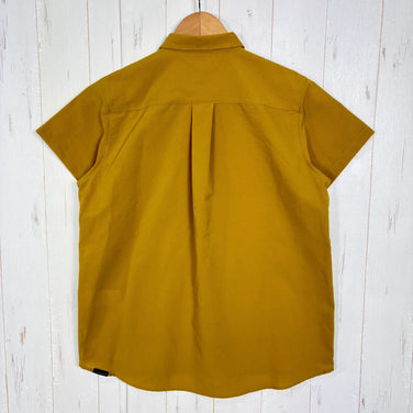 【Women's S Gold】 Axesquin Women's S/S Ventilation Shirt 11058 Golden Yellow z00058210 Golden Yellow