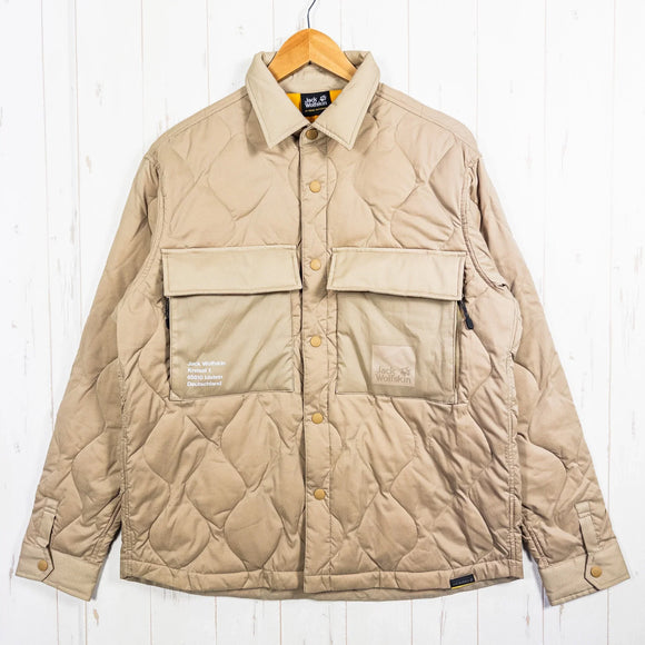 【Men's M ベージュ系】 Jackwolfskin ( ジャックウルフスキン ) インターミディエイト UT ジャケット JP INTERMEDIATE UT JKT サンドデューン 化繊ダウン ウェア トップス アウター ジャケット 化繊インサレーション z