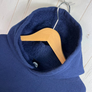 男女通用 XL 码 Yetina 海军蓝套头连帽衫，羊毛材质，上衣，内衣，连帽衫，z00053994