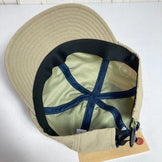 Halo Commodity Original "JUN OSON" Bend Banner Cap, One Size, Beige. Nylon.