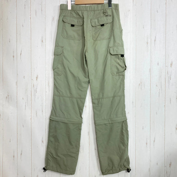 【Women's M グリーン系】 Columbia ( コロンビア ) フィジー アイランド コンバーチブルパンツ ウィメンズ Fiji Island Convertible Pants Women's 2WAY 3/4丈 ナイロンリップストップ ナイロン ウェア ボ
