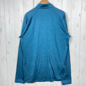 【Men's L ネイビー系】 Millet ( ミレー ) クータイ II ウール ジップ ロングスリーブ KUHTAI II Wool Zip Long Sleeve ウール ウェア トップス インナー シャツ ロングスリーブシャツ ウール z00054170