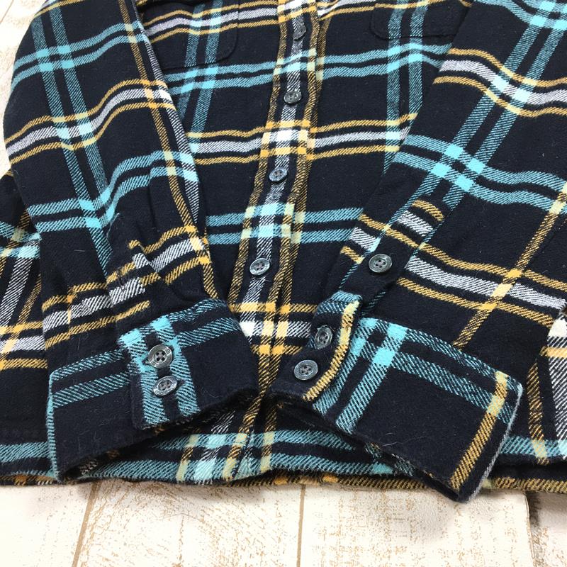 【Women's0 ネイビー系】 Patagonia ( パタゴニア ) フィヨルド フランネル シャツ Fjord Flannel Shirt レディース 53915 International Women's  コットン ロングスリーブシャツ インナー シャツ ト