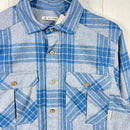 【Men's M ブルー系】 Aclima ( アクリマ ) レジャーウール リボーン ウール シャツ LeisureWool ReBorn Wool Shirt 106310 367 CHECK LIGHT GREY/JEANS z00055896 367 CH-2