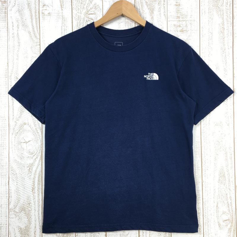 【Men's M ネイビー系】 The North Face ( ザ・ノースフェイス ) ショートスリーブ スクエア ナイトビュー Tシャツ Short Sleeve Square Night View T-Shirt NT31902X Asian Men's  化