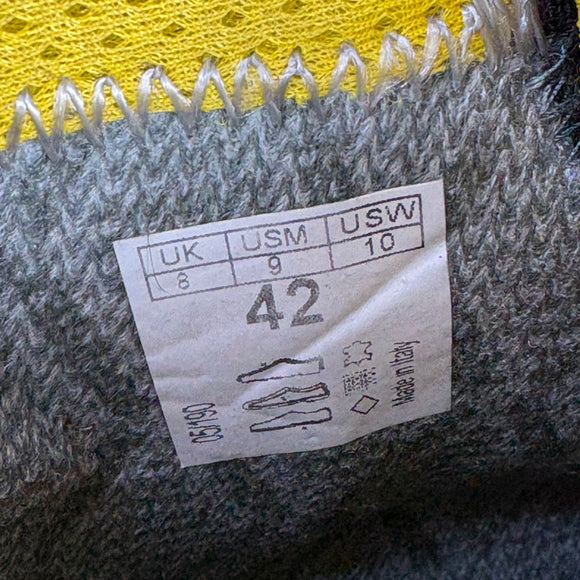 【Men's 26.7cm グレー系】 La Sportiva ( ラ・スポルティバ ) トランゴ アルプ エボ ゴアテックス Trango Alp Evo GTX Grey / Yellow アルパインブーツ レザーアッパー GORE-TEX ビブラムソール フットウェア