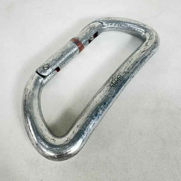 【OneSize シルバー系】 Cassin ( カシン ) ヴィンテージ D型 カラビナ 3点セット Vintage D-Shaped Carabiner Set ビンテージ オリジナル 入手困難 イタリア製 D型 3点セット ロッククライミングギア z00061