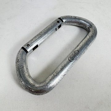 【OneSize シルバー系】 SMC ( Seattle Manufacturing Corporation ) ヴィンテージ D型 カラビナ Vintage D Carabiner ストレートゲート ロッククライミングギア z00061775  ロッククライミン