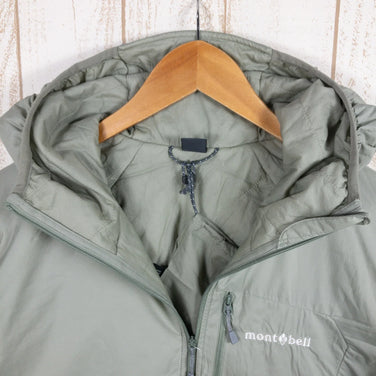 【Men's M グリーン系】 Montbell ( モンベル ) EXライト サーマラップ パーカ 化繊ダウン 1101686 Asian Men's ライトグリーン | LGN 化繊インサレーション アウター ジャケット トップス ウェア - 【公式】2ndGEAR（セカンドギア）Webショップ【登山用品・アウトドア用品専門 買取販売店】