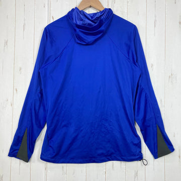 【Men's M ブルー系】 Finetrack ( ファイントラック ) ニュウモラップ フーディ Pneumo Wrap Hoody ポリエステル ウェア トップス アウター ジャケット ソフトシェル GORE-TEX Windstopper ( ゴアテックス - 0
