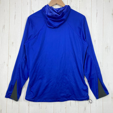 【Men's M ブルー系】 Finetrack ( ファイントラック ) ニュウモラップ フーディ Pneumo Wrap Hoody ポリエステル ウェア トップス アウター ジャケット ソフトシェル GORE-TEX Windstopper ( ゴアテックス